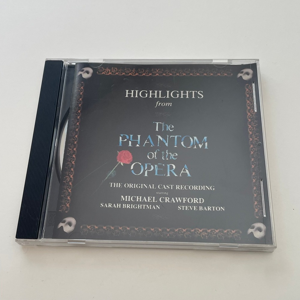 The Phantom of the Opera Original Cast Highlights CD Michael Crawford Polydor